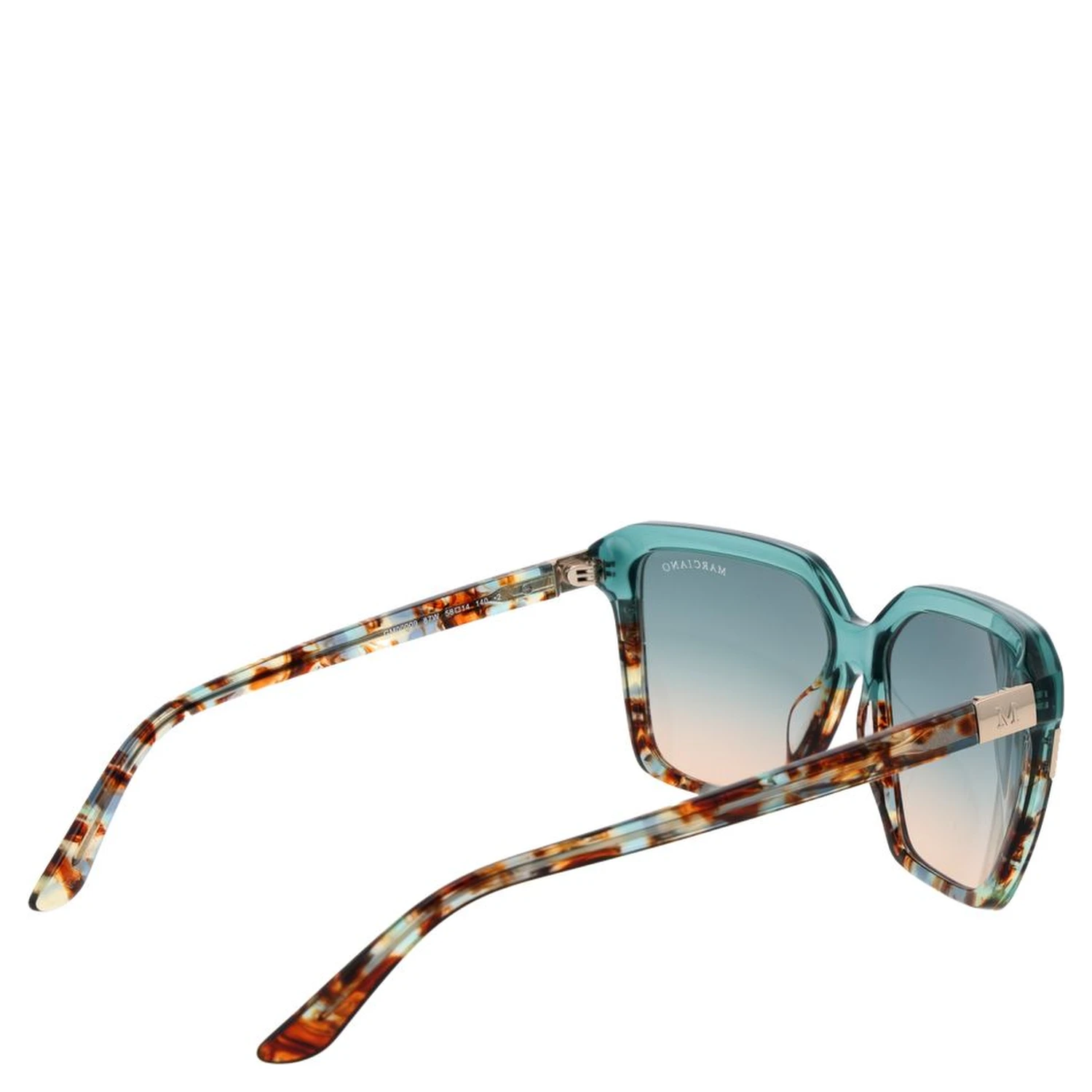 Turquoise Acetate Sunglasses