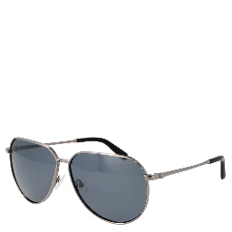 Gray Metal Sunglasses