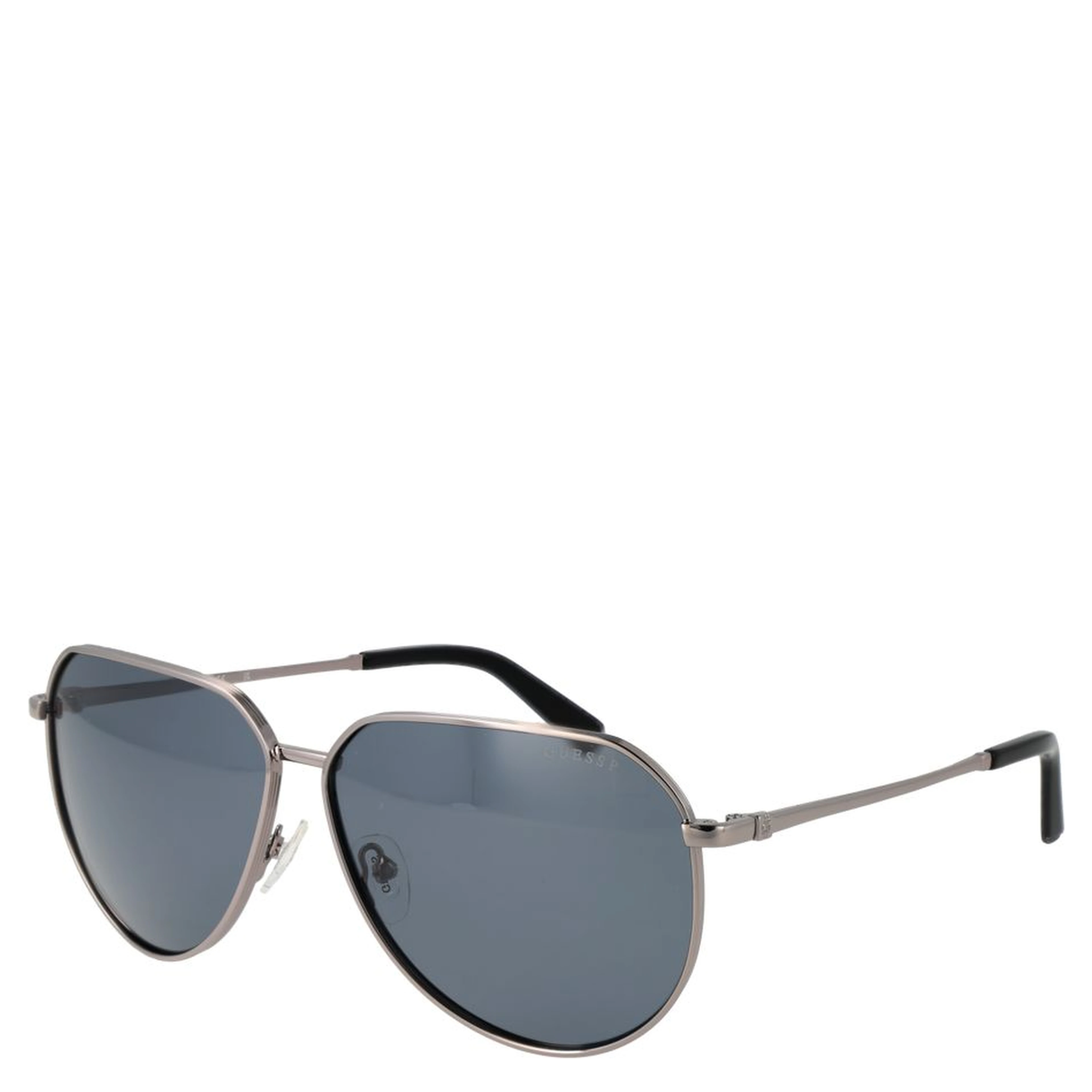 Gray Metal Sunglasses
