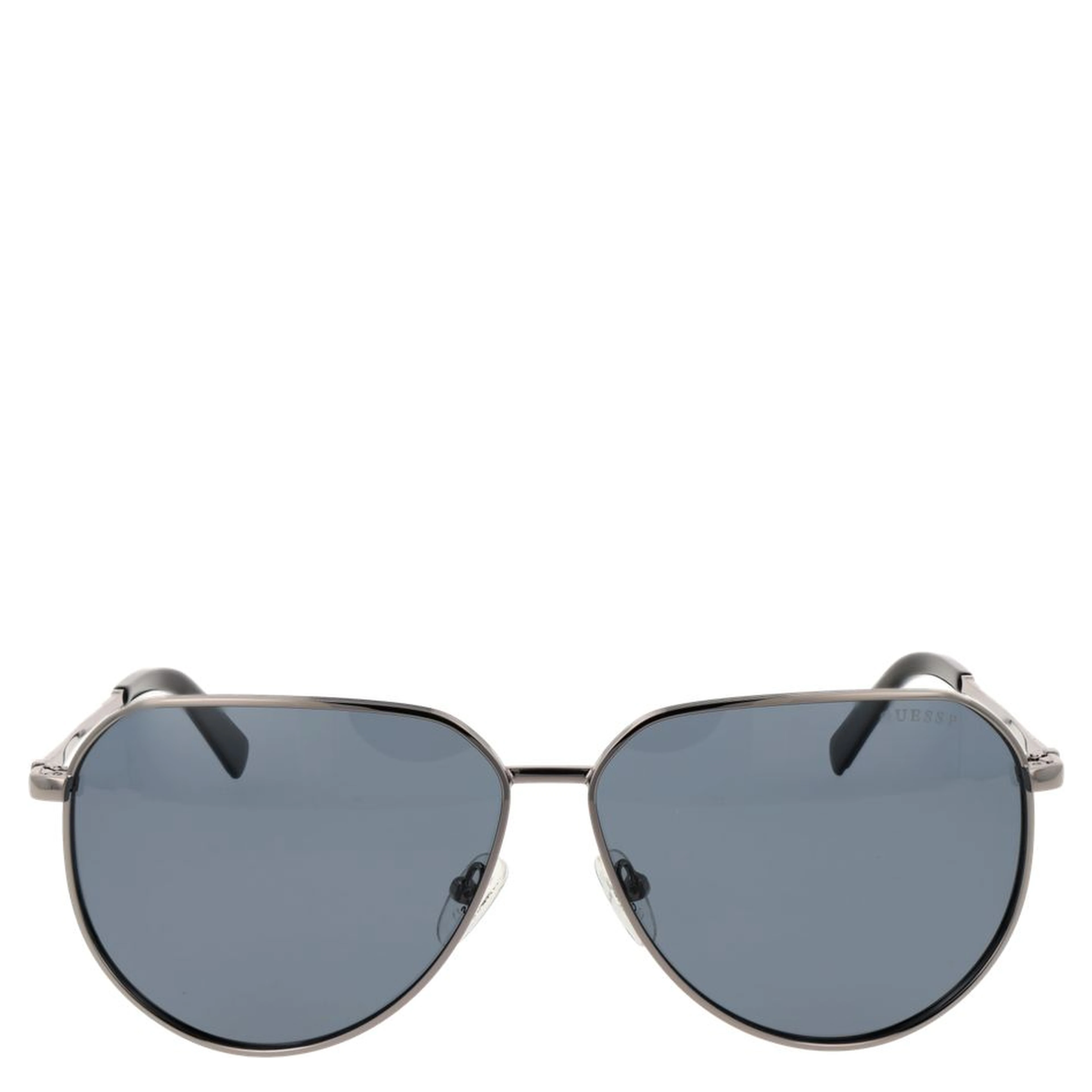 Gray Metal Sunglasses