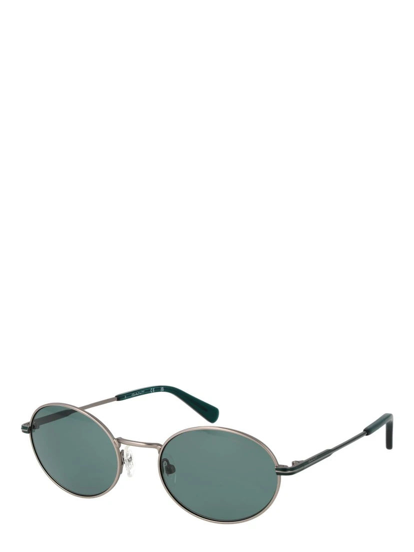 Gray Metal Sunglasses