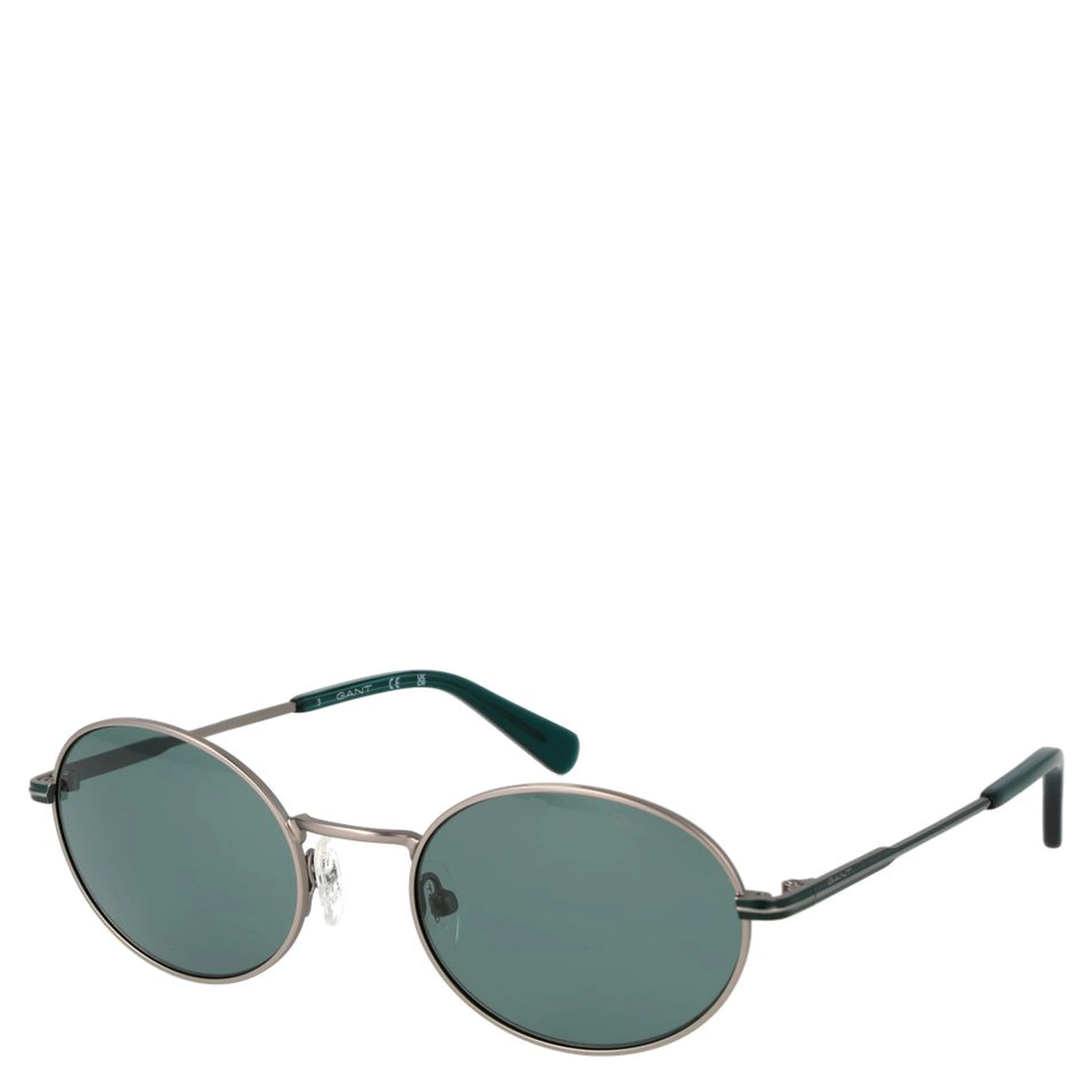 Gray Metal Sunglasses