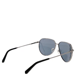 Gray Metal Sunglasses