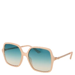 Beige Acetate Sunglasses