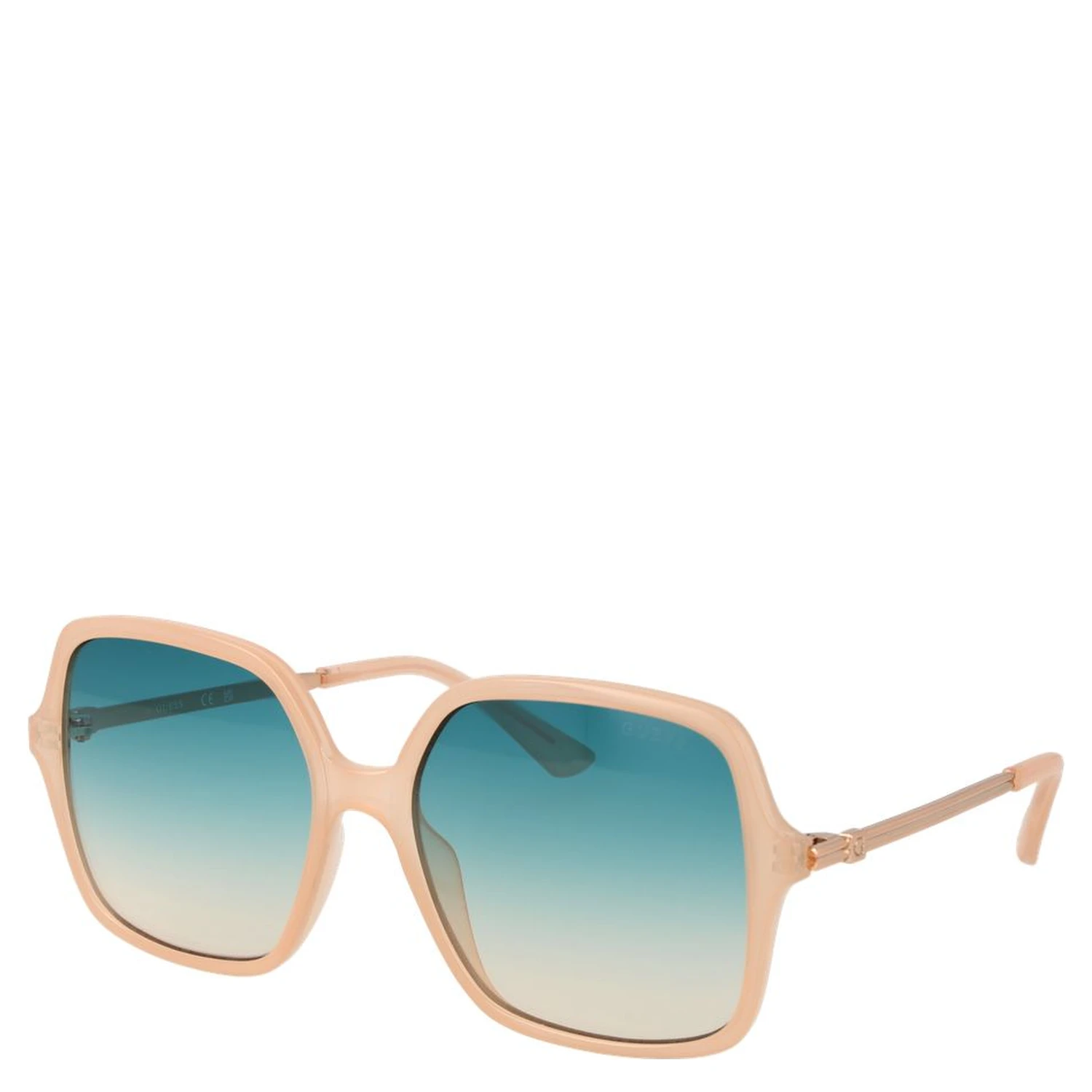 Beige Acetate Sunglasses