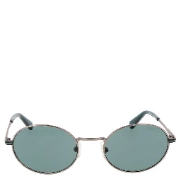 Gray Metal Sunglasses