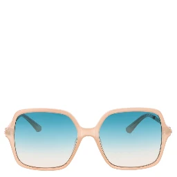 Beige Acetate Sunglasses