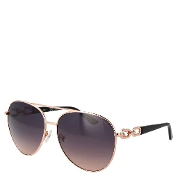 Rose Gold Metal Sunglasses