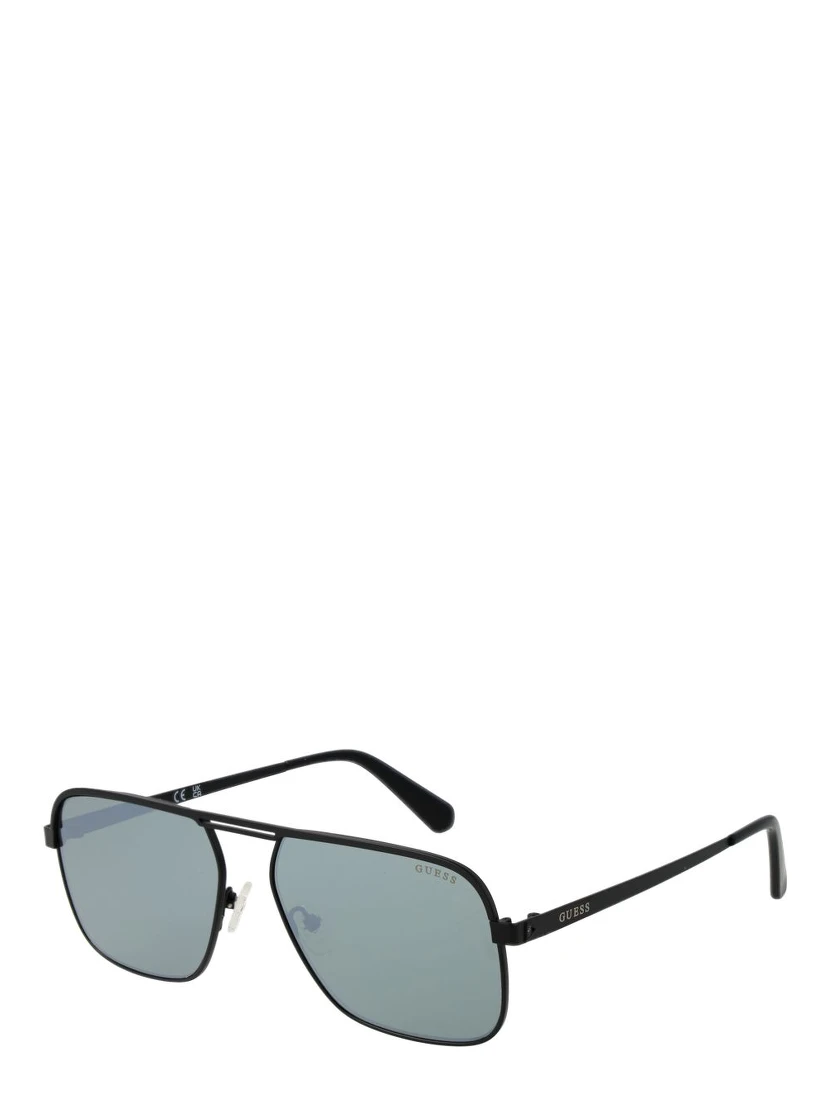 Black Metal Sunglasses