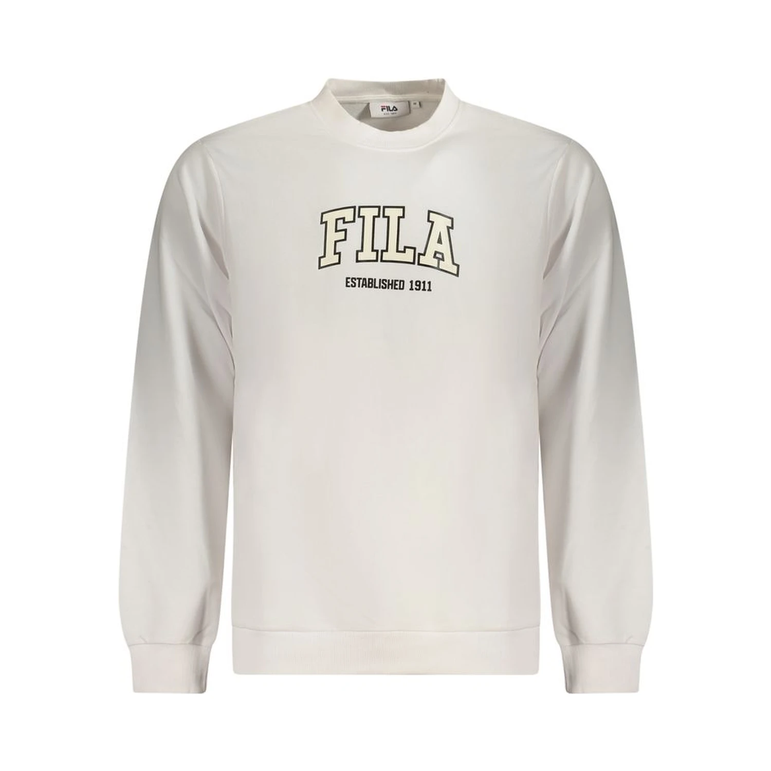 White Cotton Men's Sweatshirt