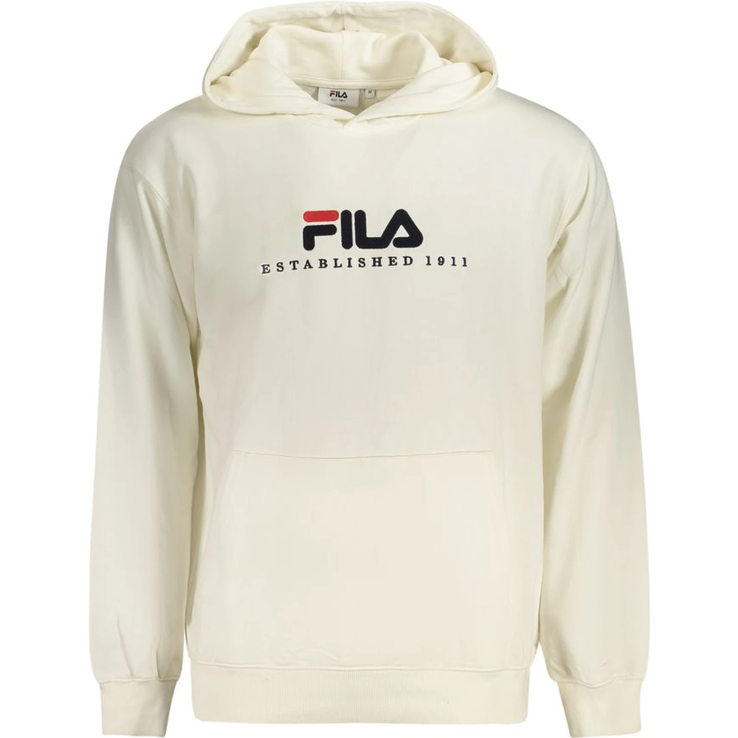 White Cotton Mens Sweatshirt