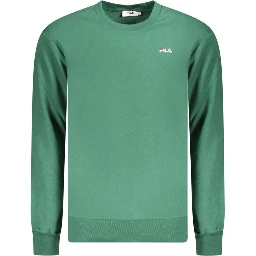 Green Cotton Men's Sweatshirt