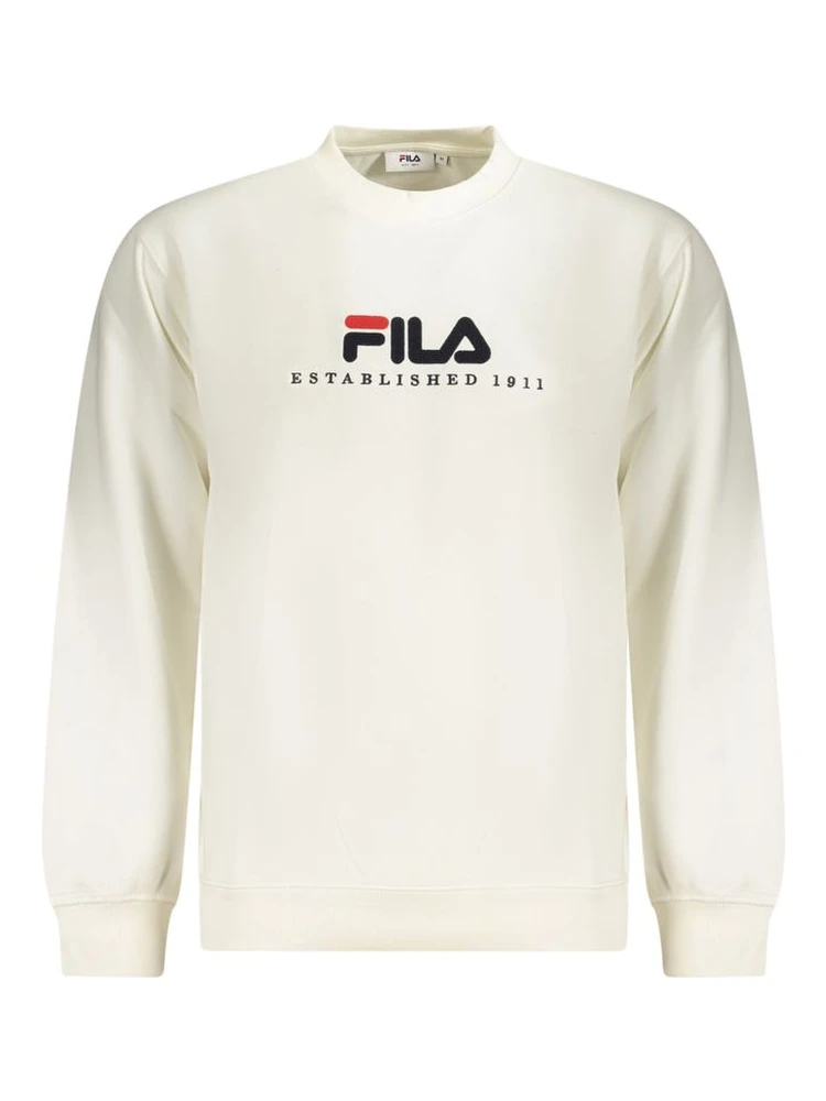 White Cotton Menswear Sweatshirt