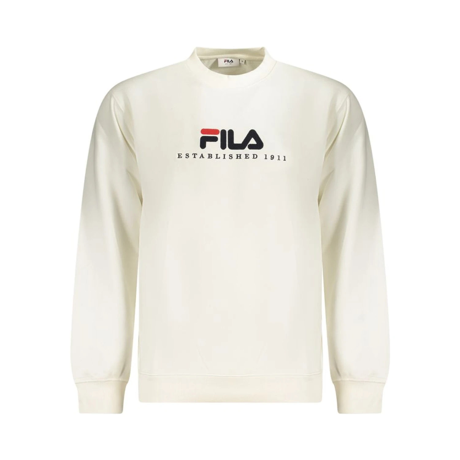 White Cotton Menswear Sweatshirt