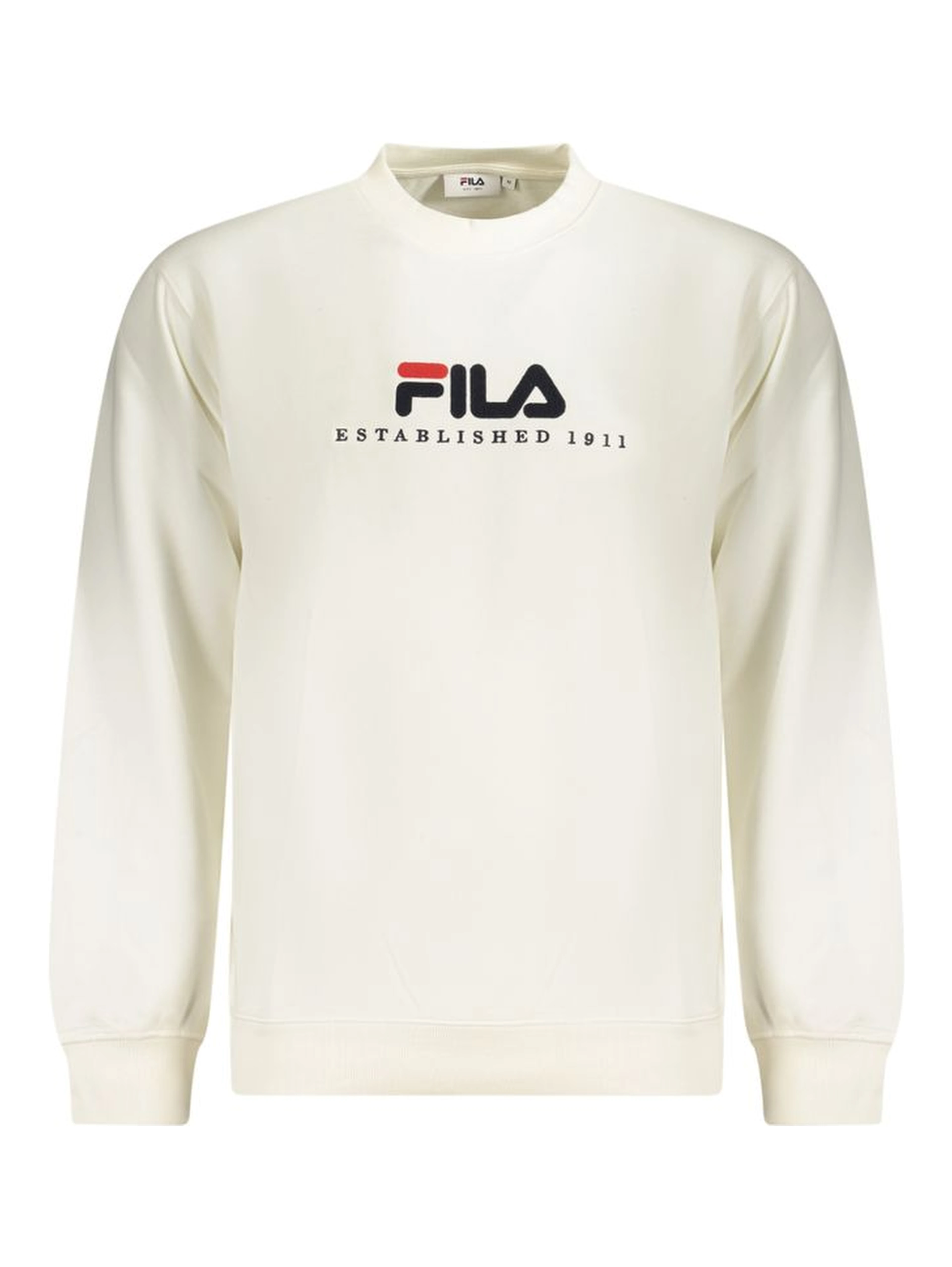 White Cotton Menswear Sweatshirt