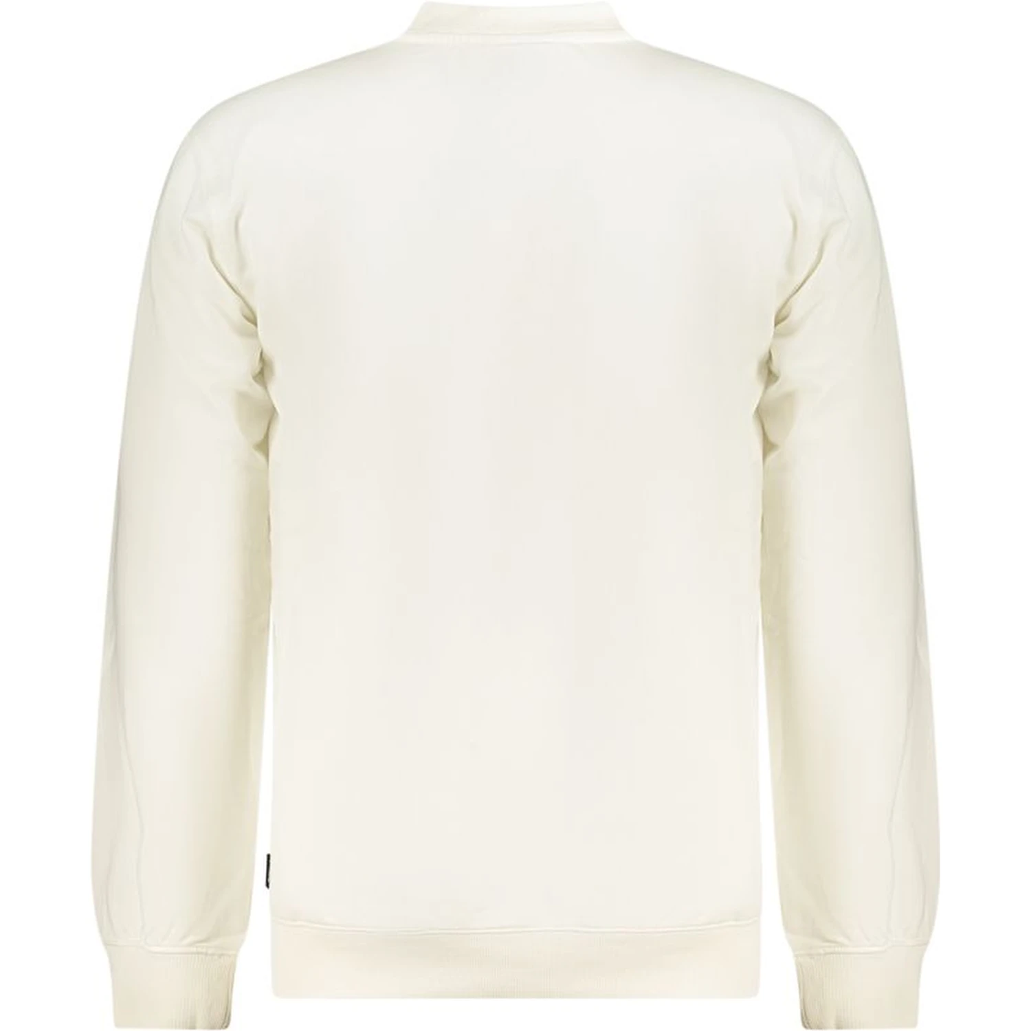 White Cotton Menswear Sweatshirt