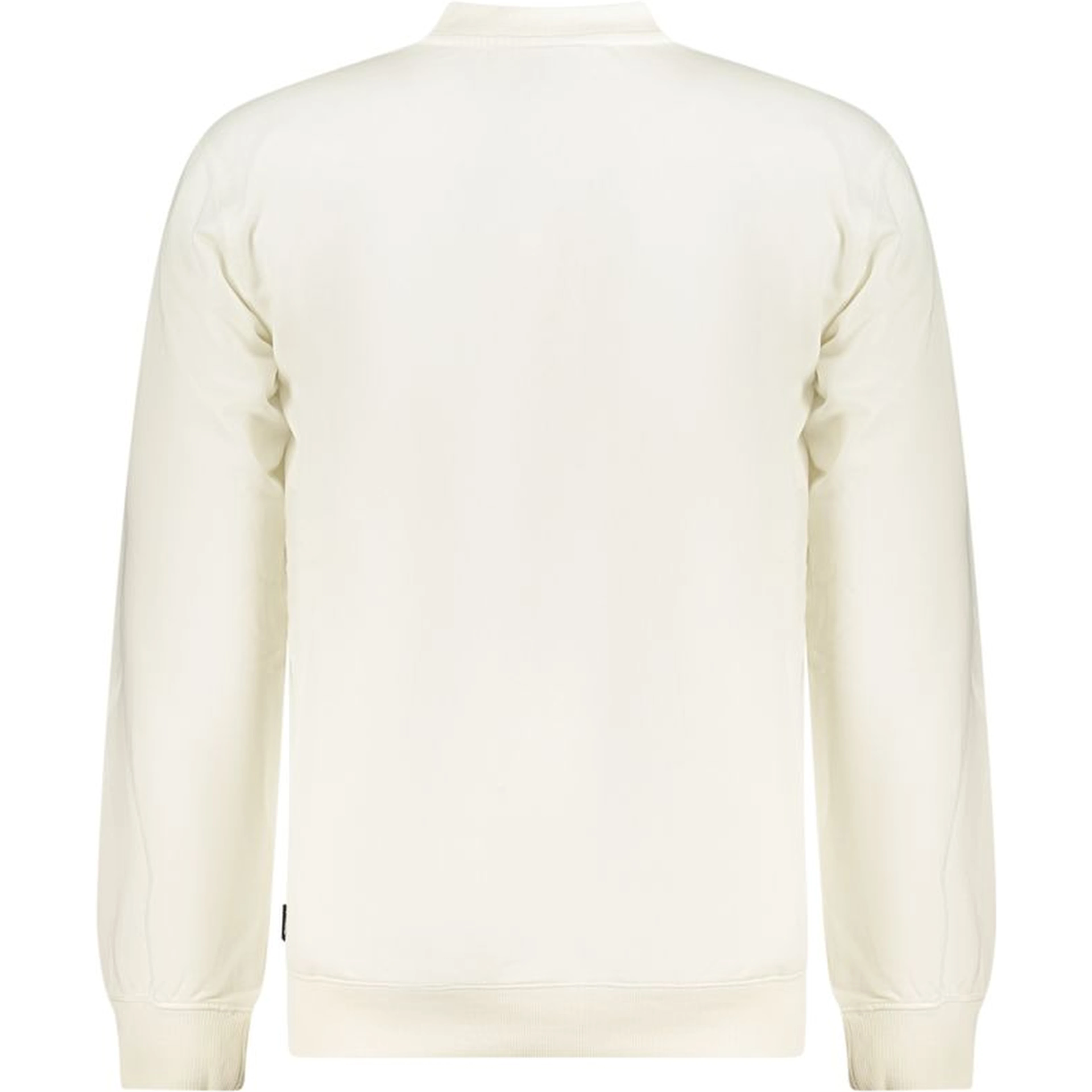 White Cotton Menswear Sweatshirt
