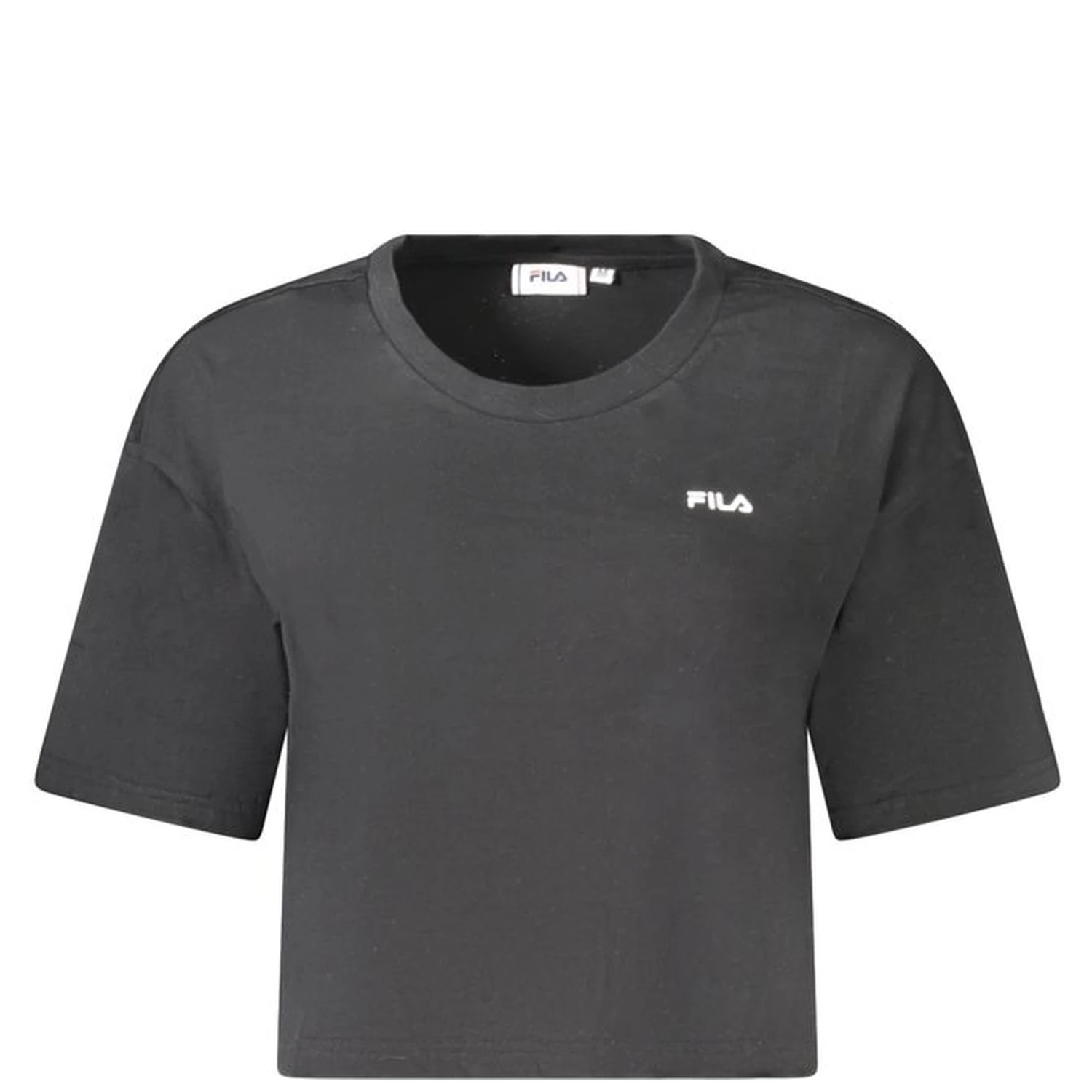 Black Cotton Women's T-Shirt