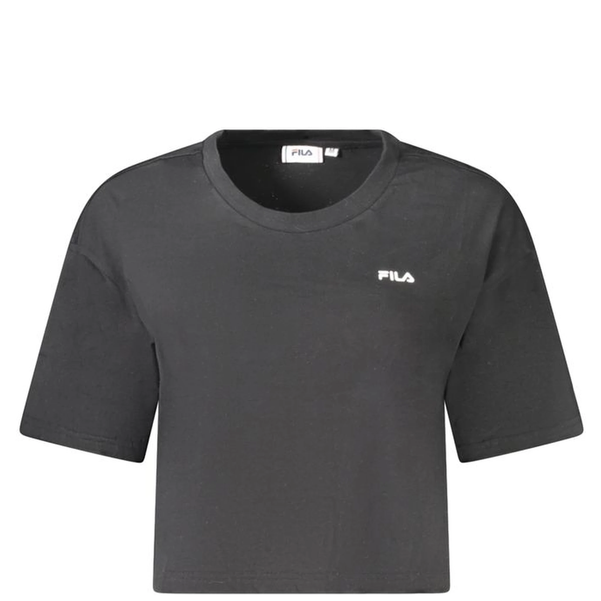 Black Cotton Women's T-Shirt