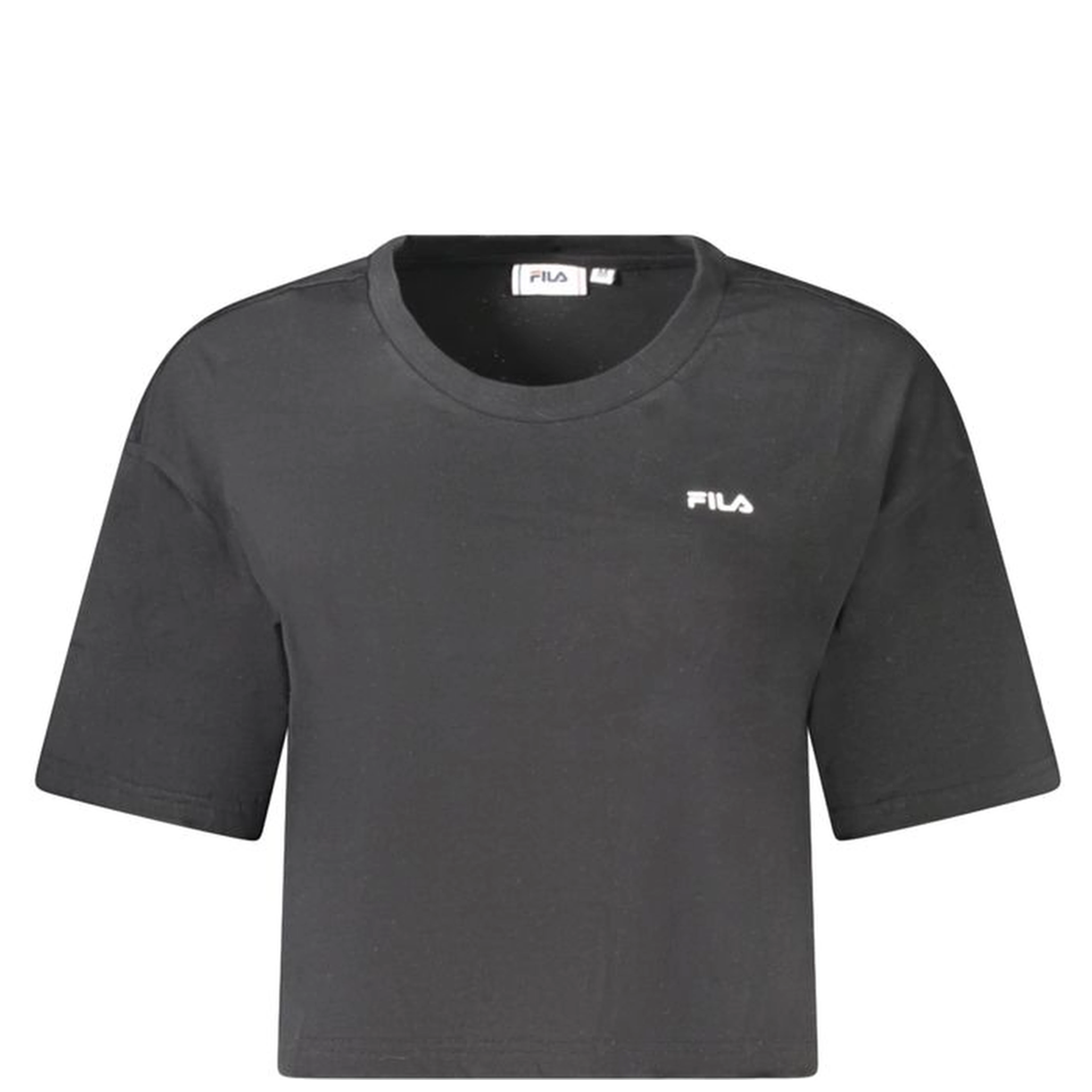 Black Cotton Women's T-Shirt