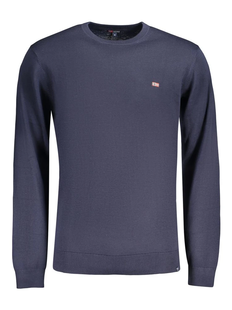 Blue Cotton Men's Shirt