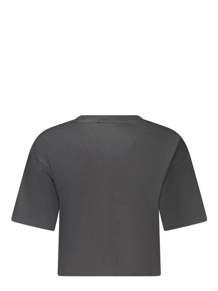 Black Cotton Women's T-Shirt alternative