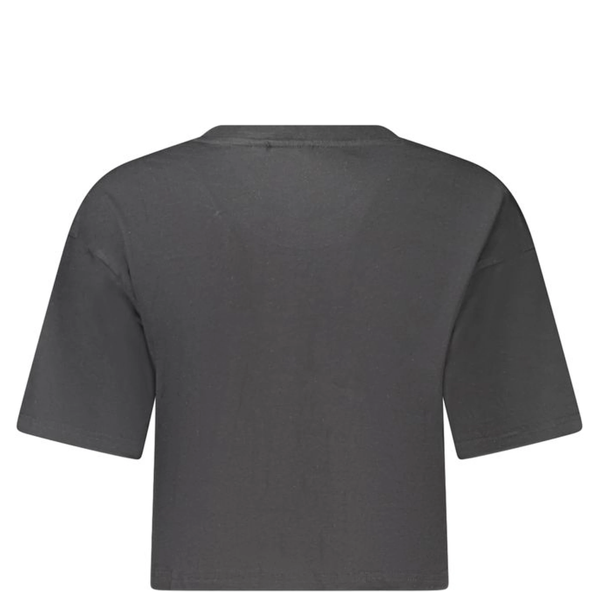 Black Cotton Women's T-Shirt