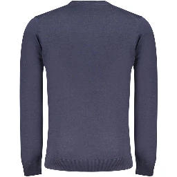 Blue Cotton Men's Shirt