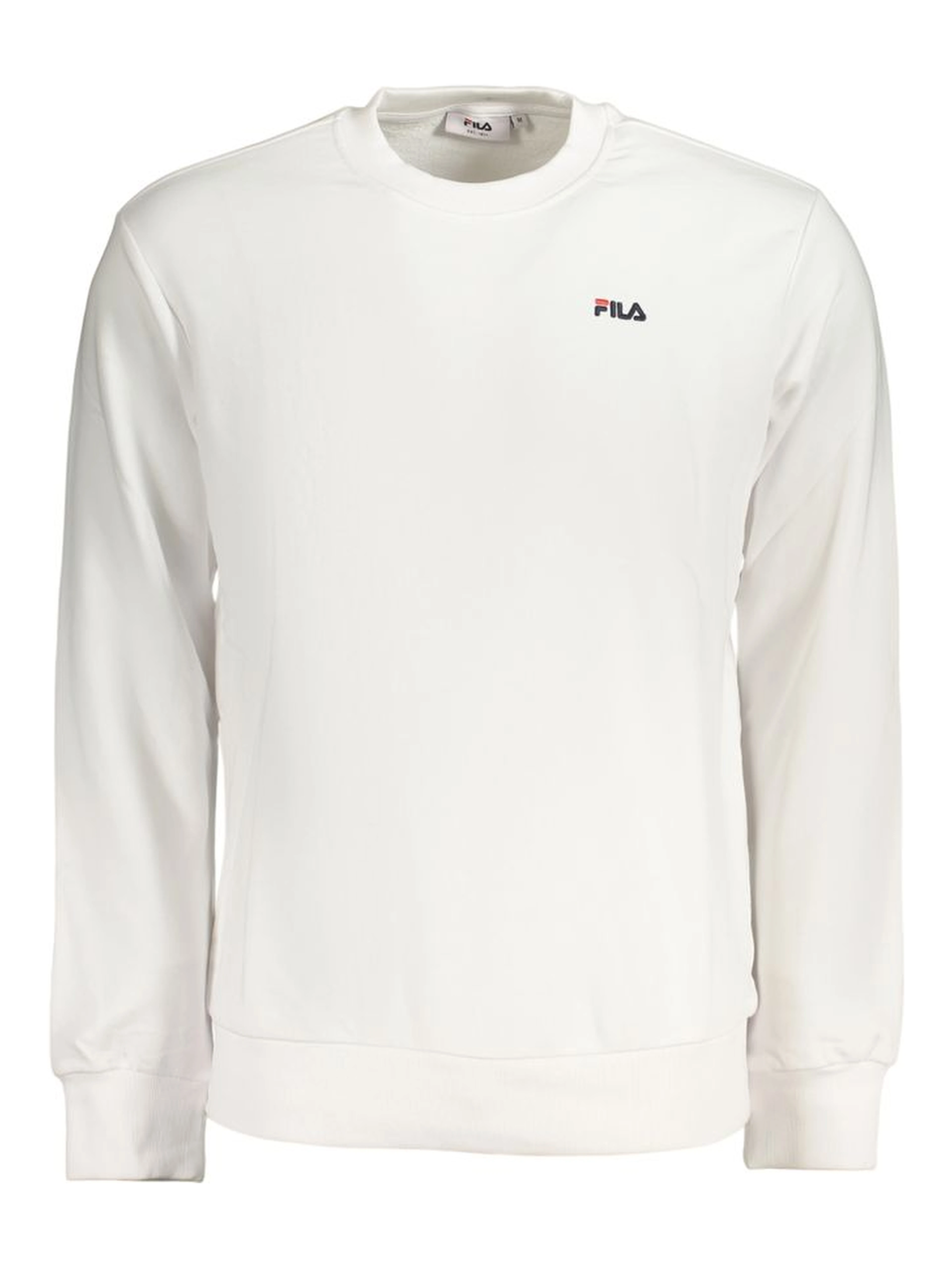 White Cotton Men's Sweatshirt