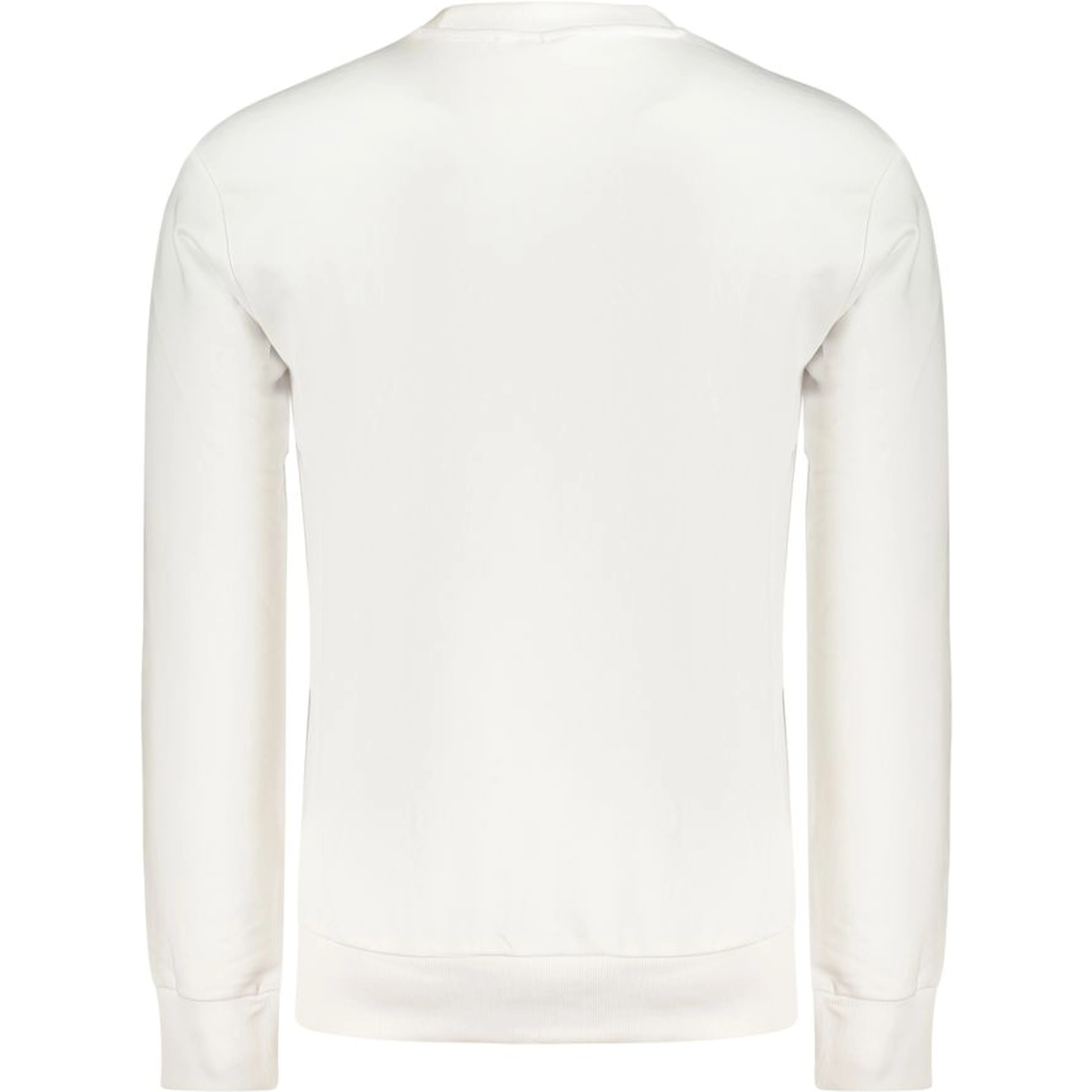 White Cotton Men's Sweatshirt