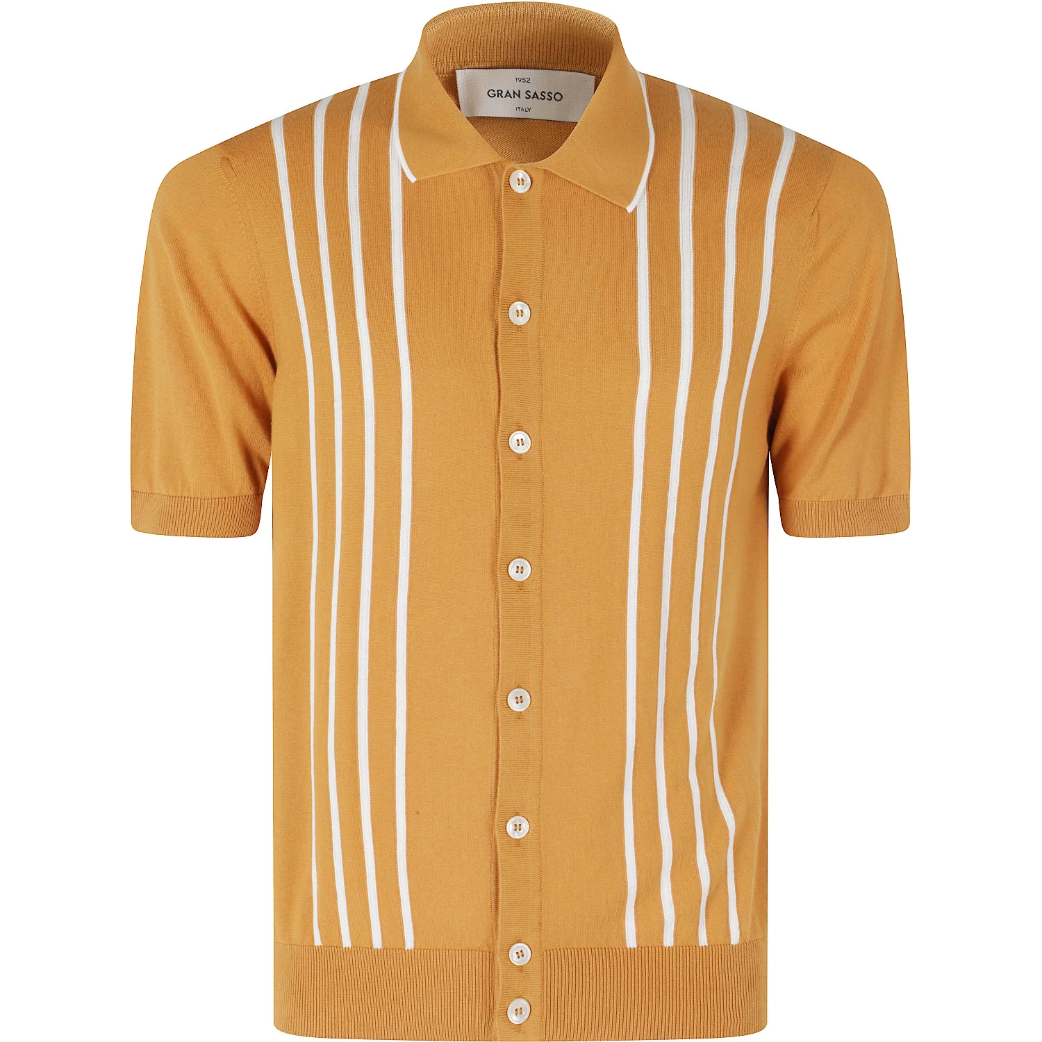 CAMICIA MAGLIA MM COTONE RIGATA