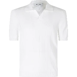 POLO MAGLIA SKIPPER COTONE CUCITURA VETICALI