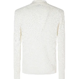 MAGLIA COLLO POLO SKIPPER ML LINO COTONE