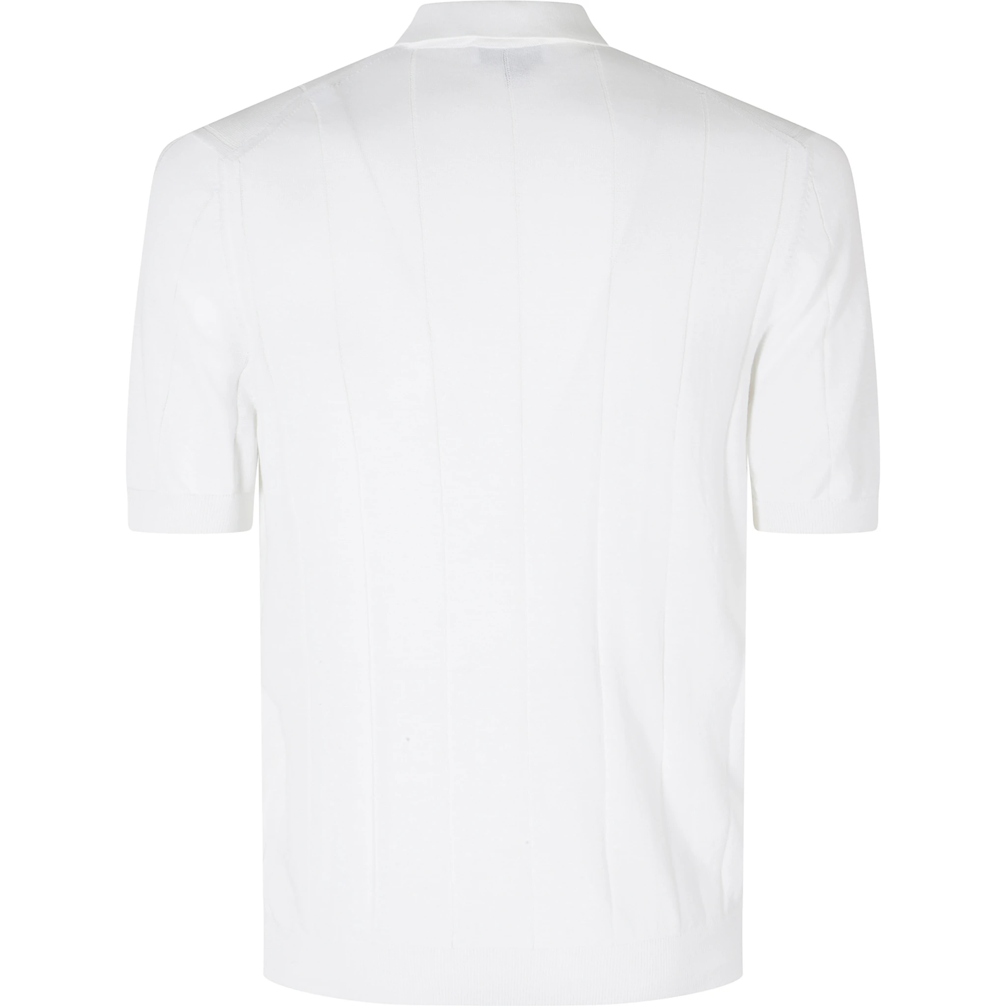 POLO MAGLIA SKIPPER COTONE CUCITURA VETICALI