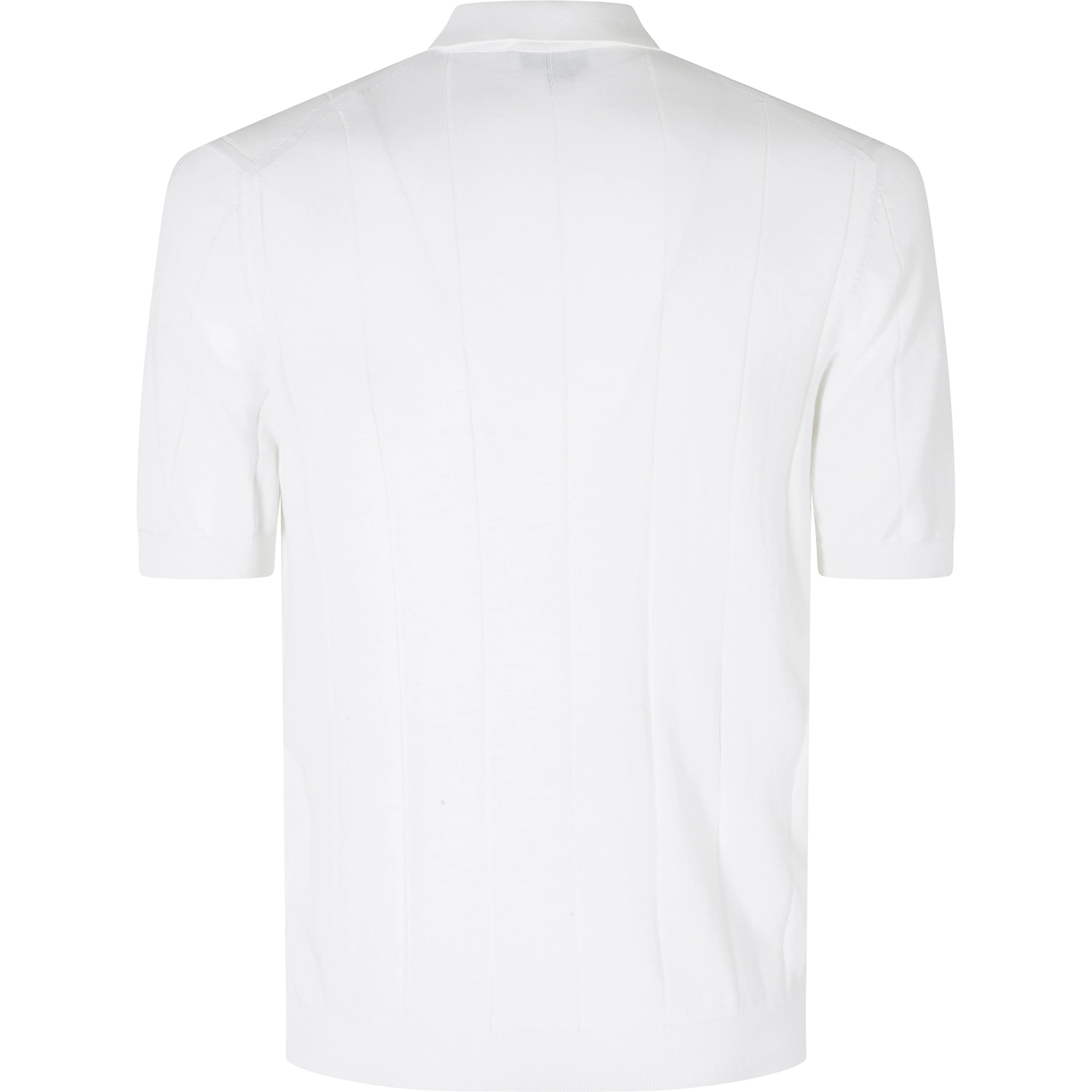 POLO MAGLIA SKIPPER COTONE CUCITURA VETICALI