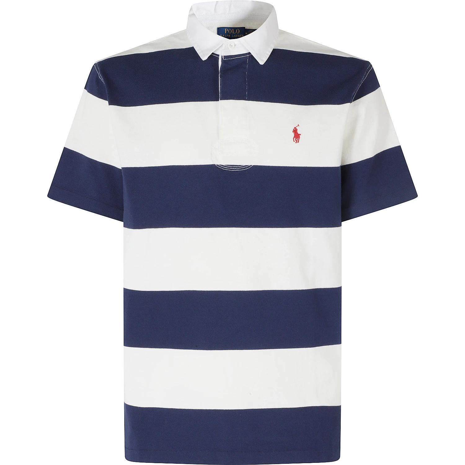 SHORT SLEEVE KNIT RUGBY