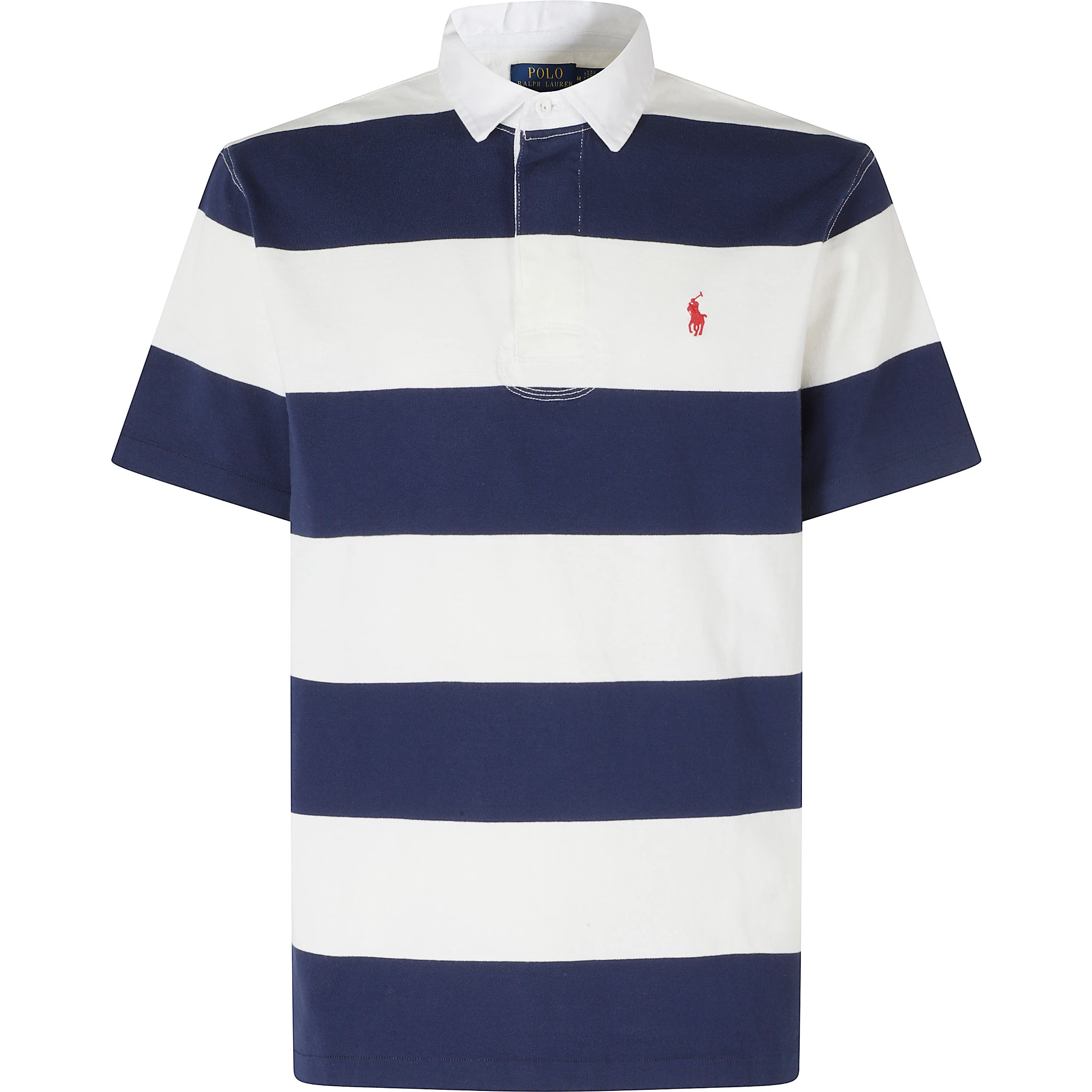 SHORT SLEEVE KNIT RUGBY