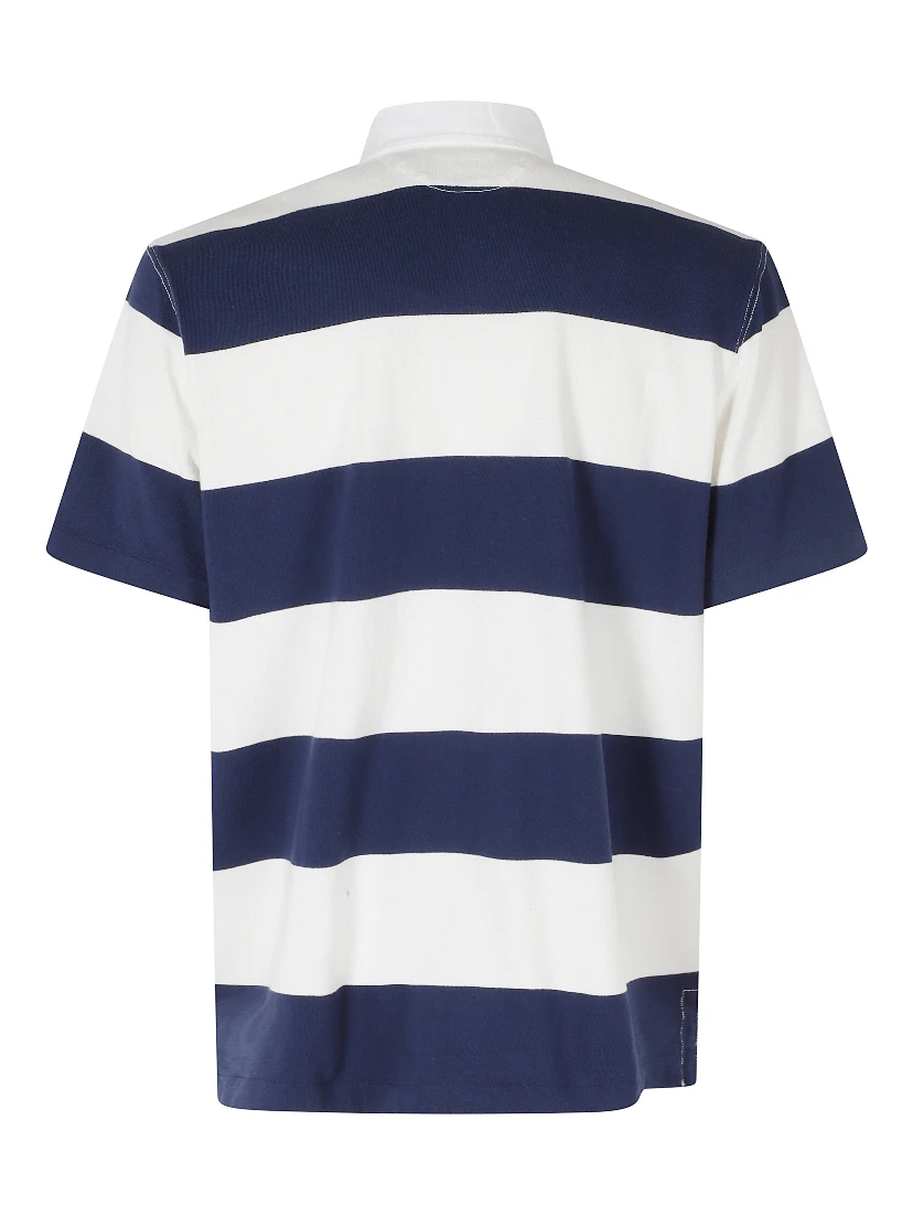 SHORT SLEEVE KNIT RUGBY