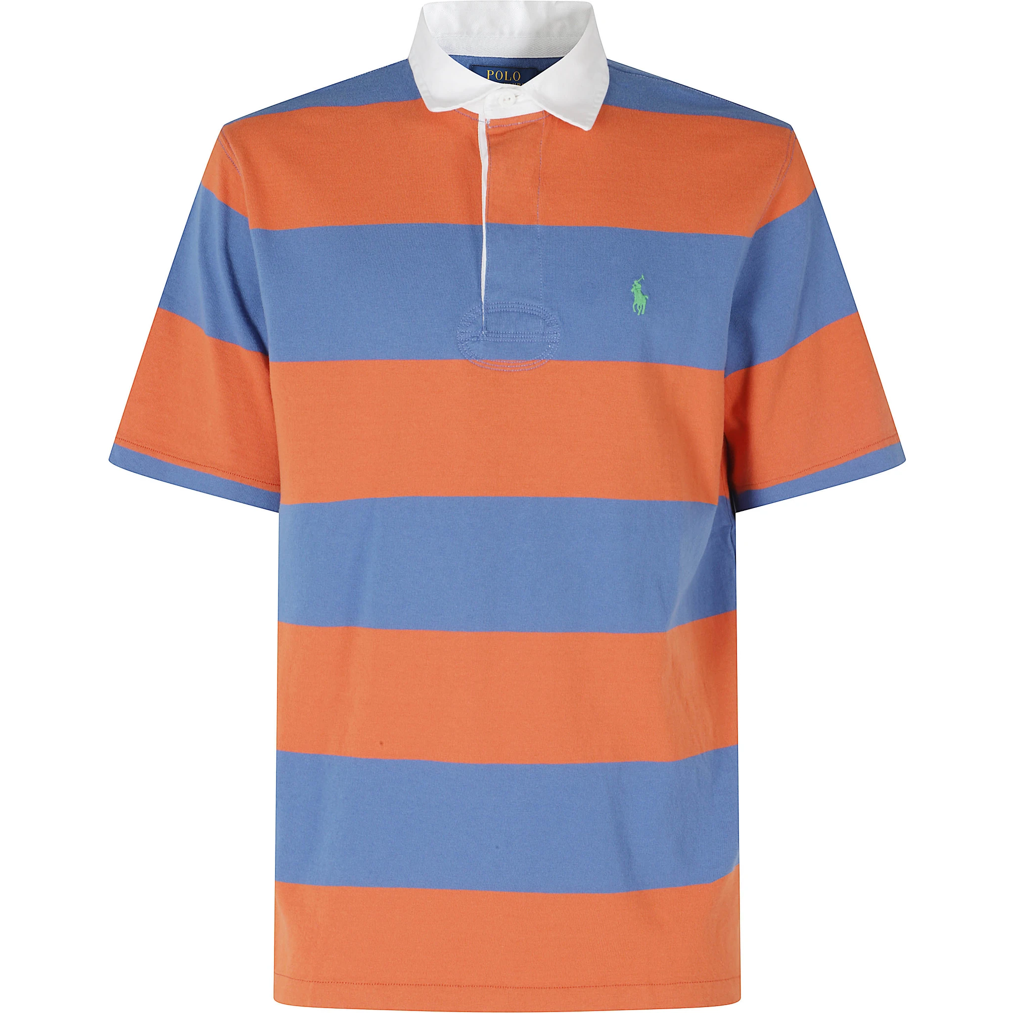 SHORT SLEEVE KNIT RUGBY