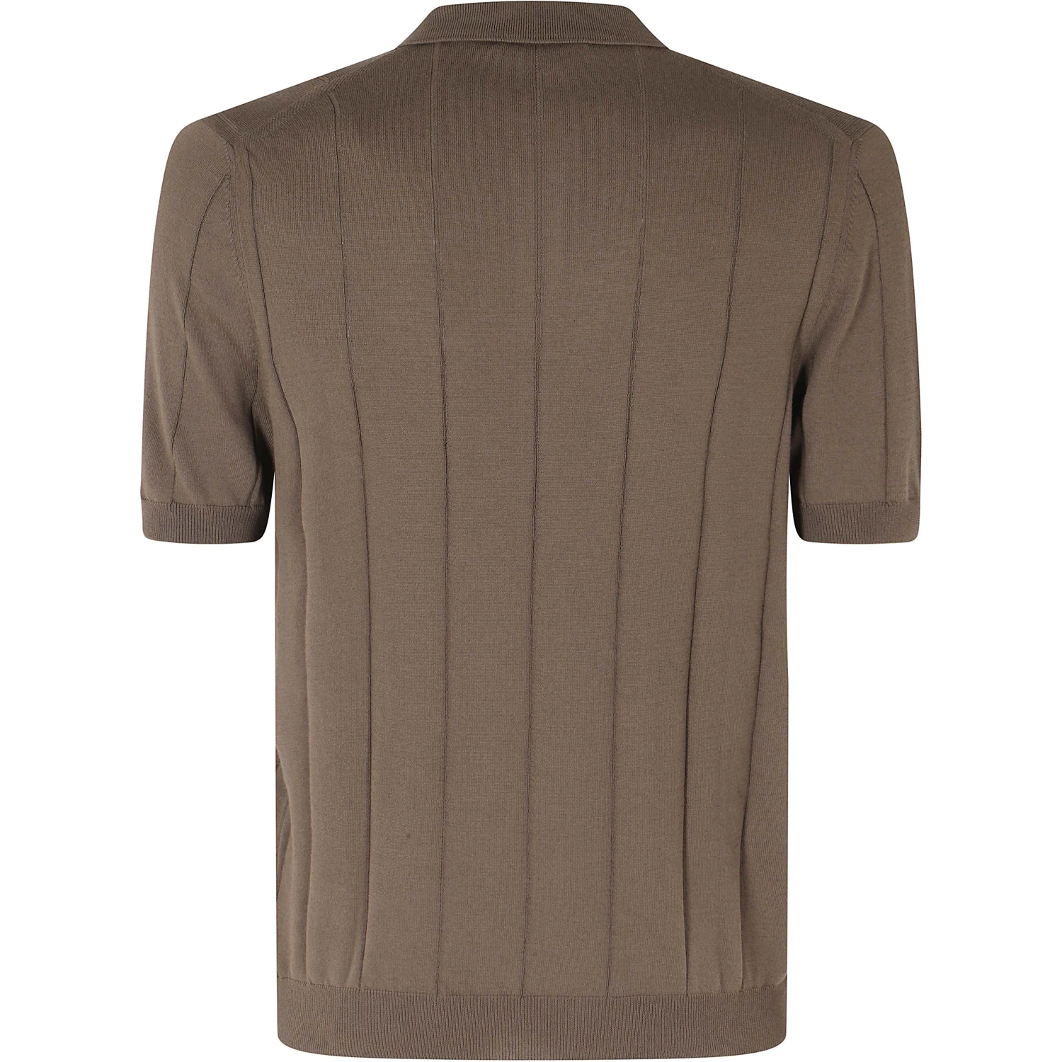 POLO MAGLIA SKIPPER COTONE CUCITURA VETICALI