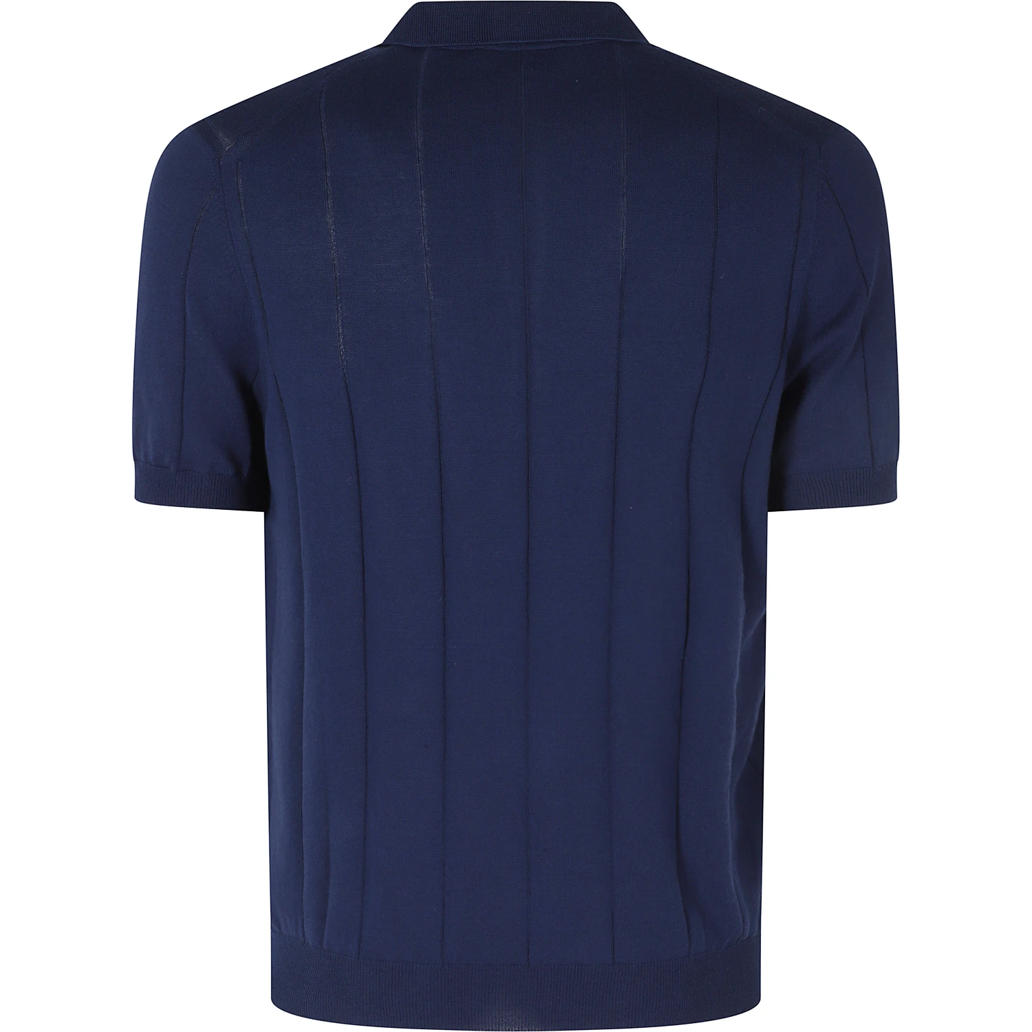 POLO MAGLIA SKIPPER COTONE CUCITURA VETICALI