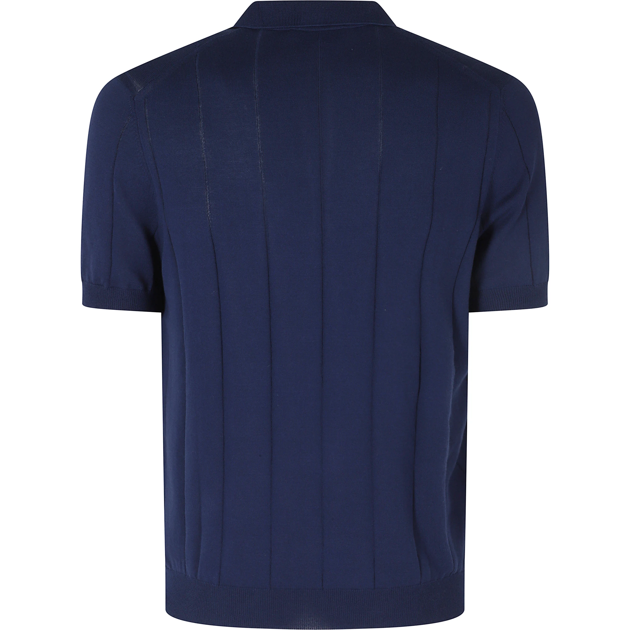 POLO MAGLIA SKIPPER COTONE CUCITURA VETICALI