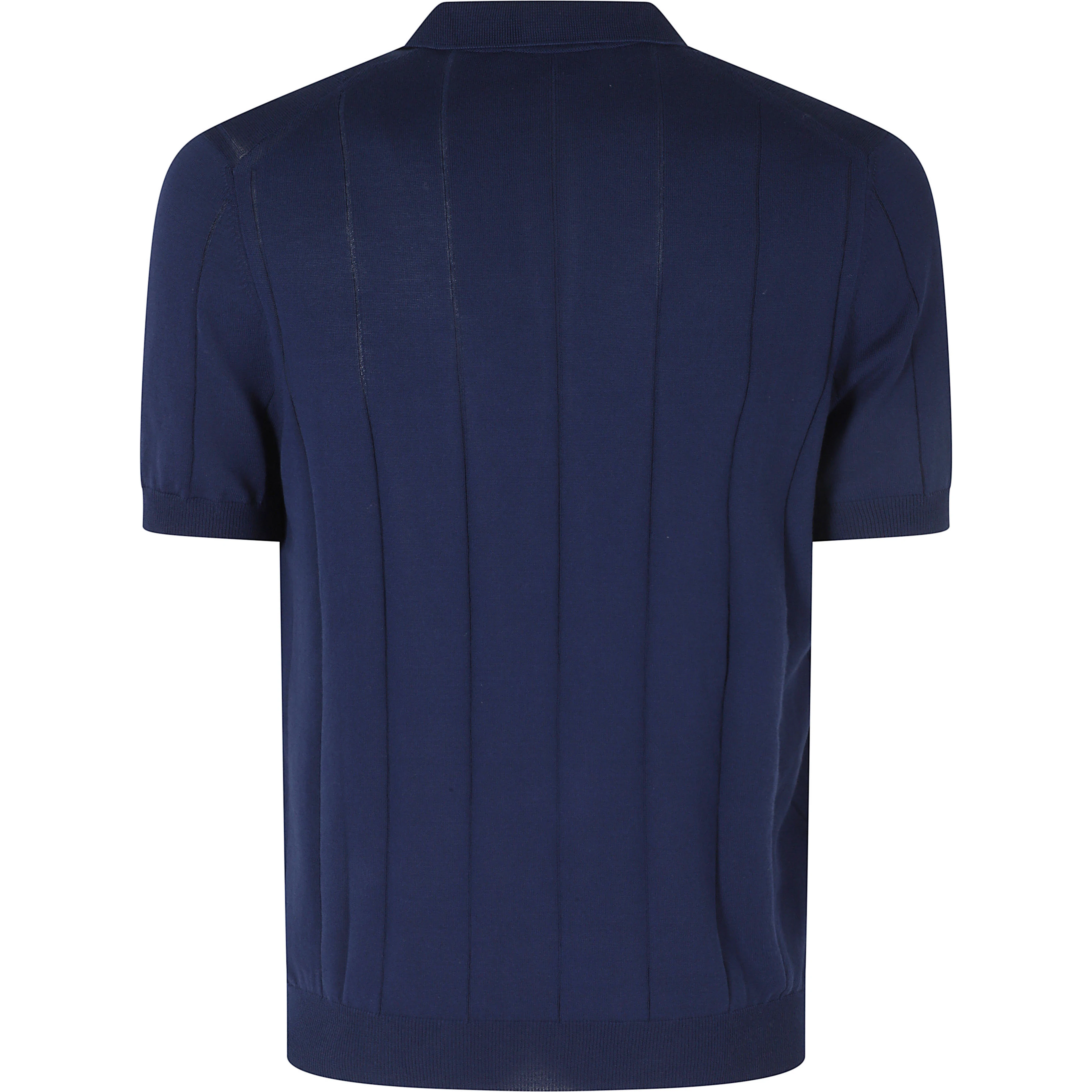POLO MAGLIA SKIPPER COTONE CUCITURA VETICALI