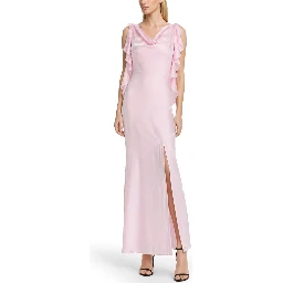 LONG "WATERFALL" DRESS