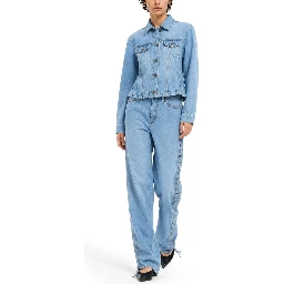 JEANS WITH LACES