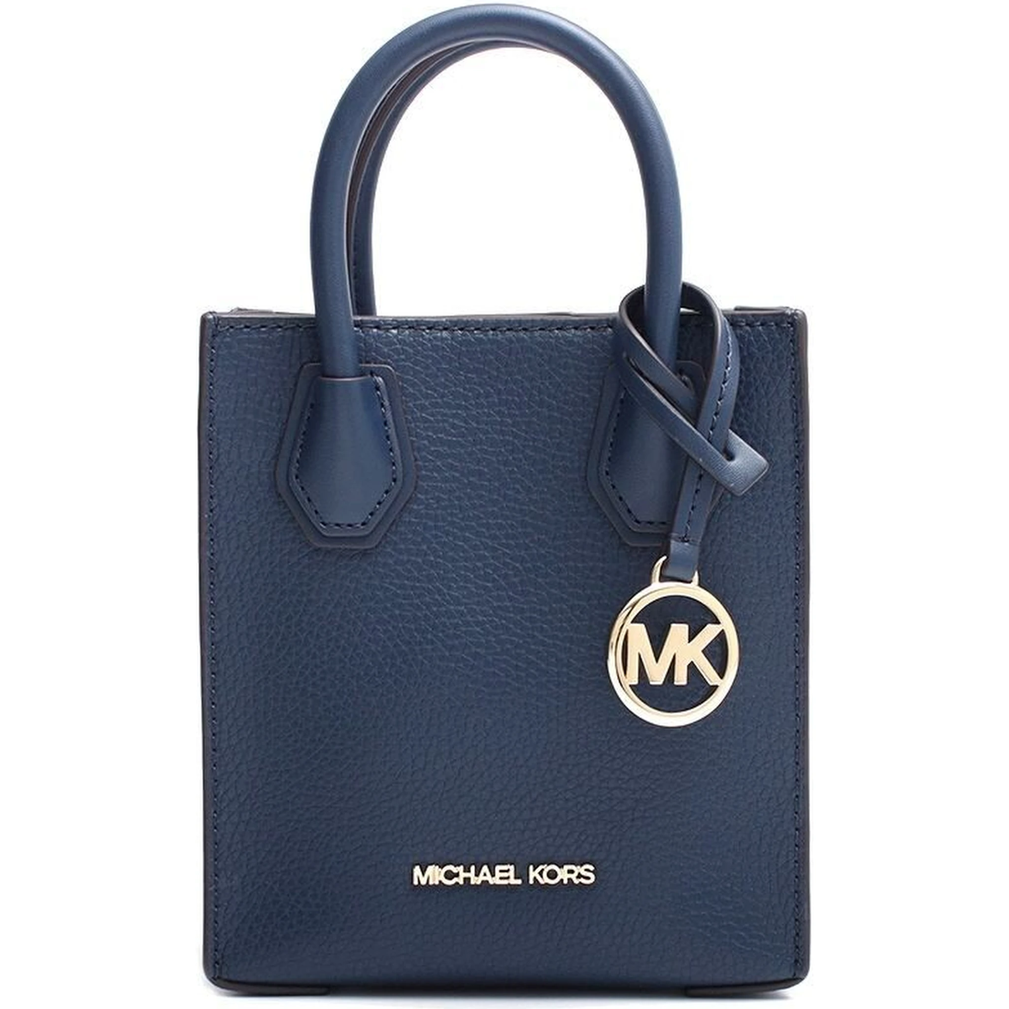 Blue Fur Handbag
