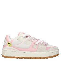 White Leather Low Top Sneakers