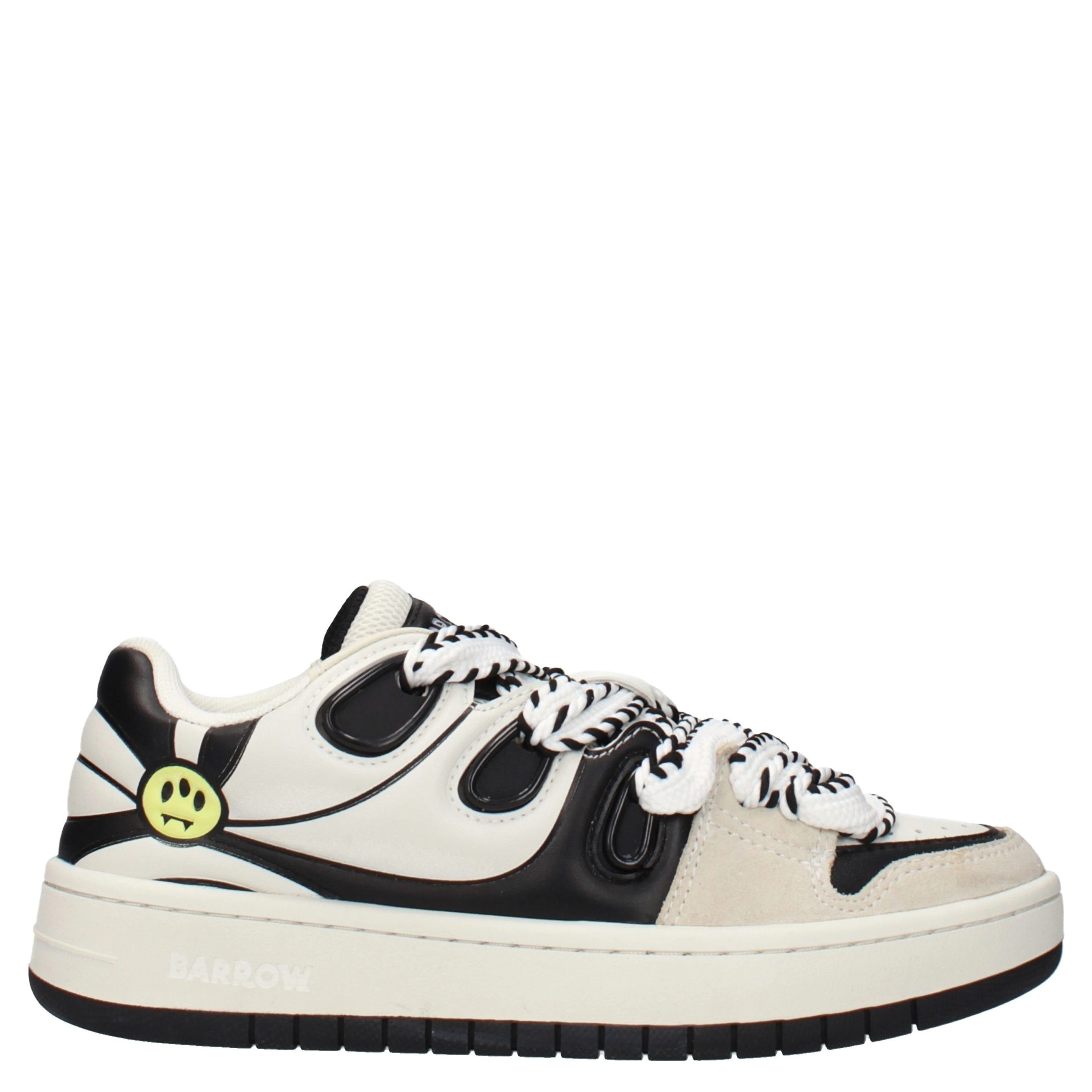 Beige Leather Sneakers