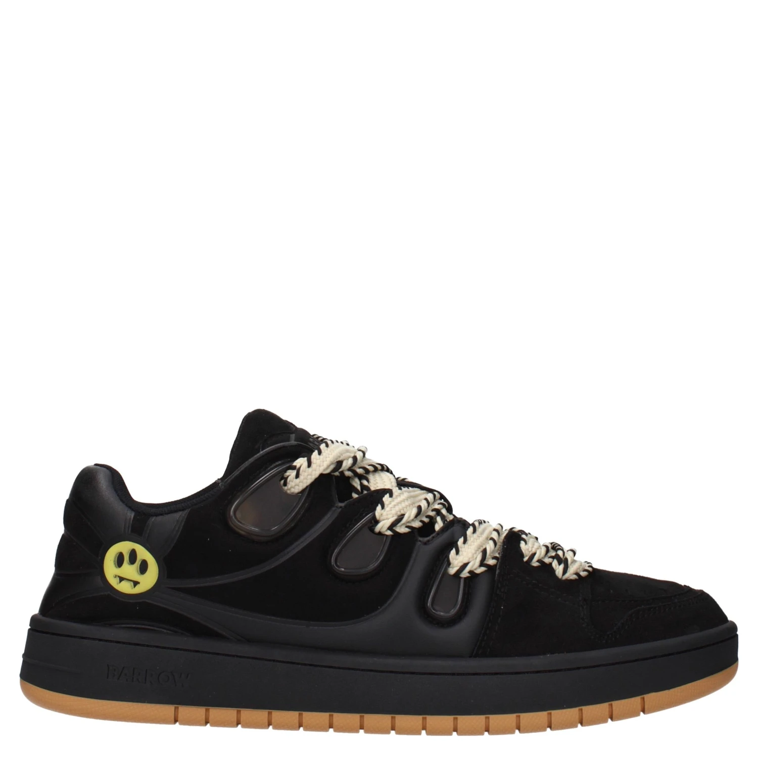 Black Leather Sneakers