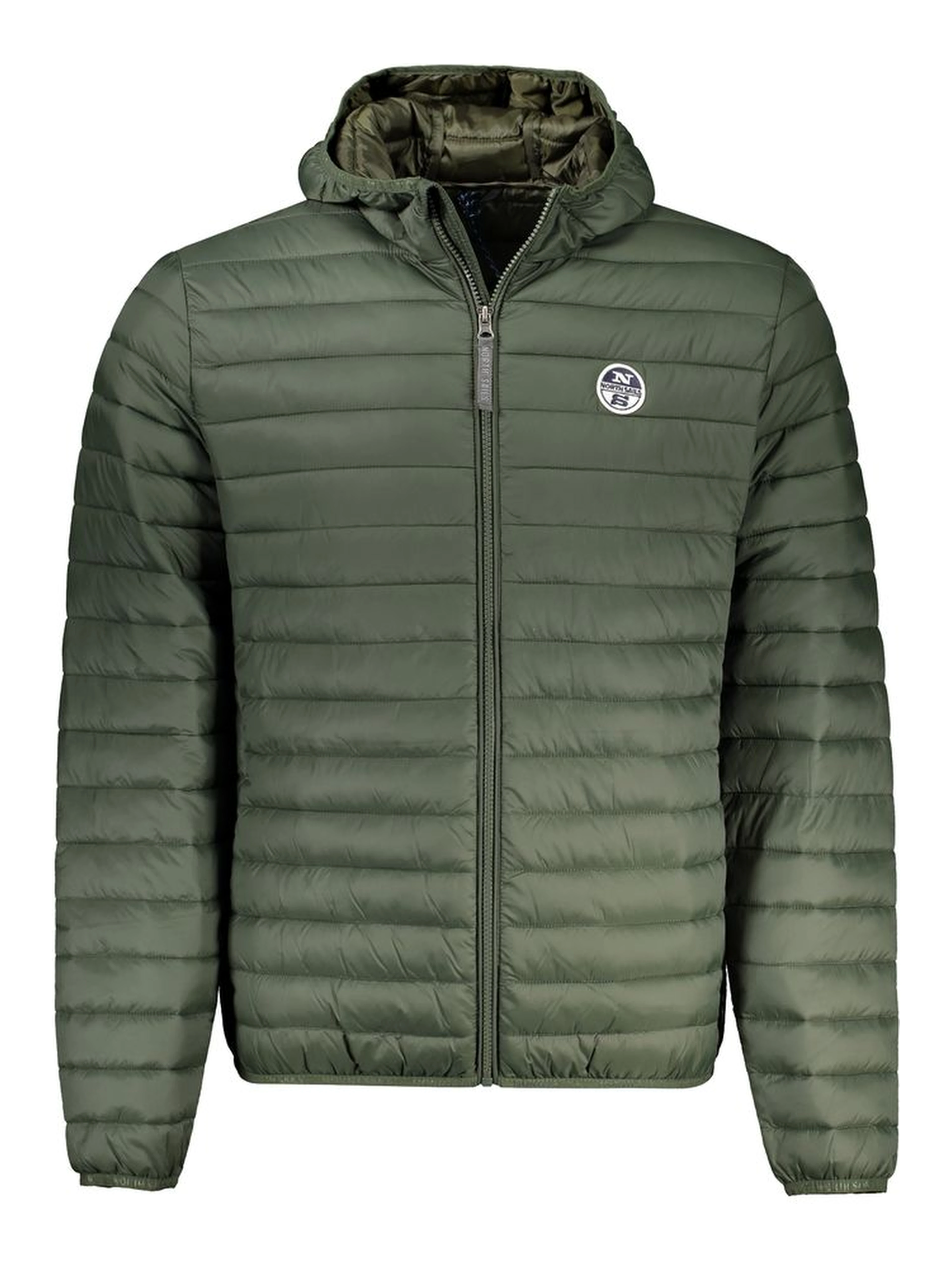 Green Polyamide Men Jacket